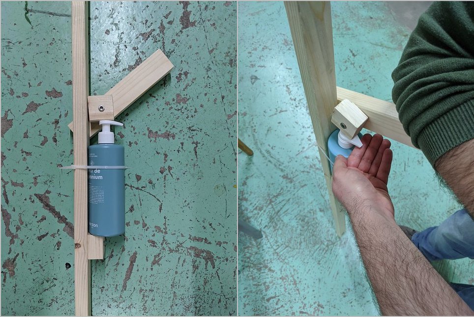 Wash your hands, <a href="/fablabzurich/">FabLab Zürich</a> style...