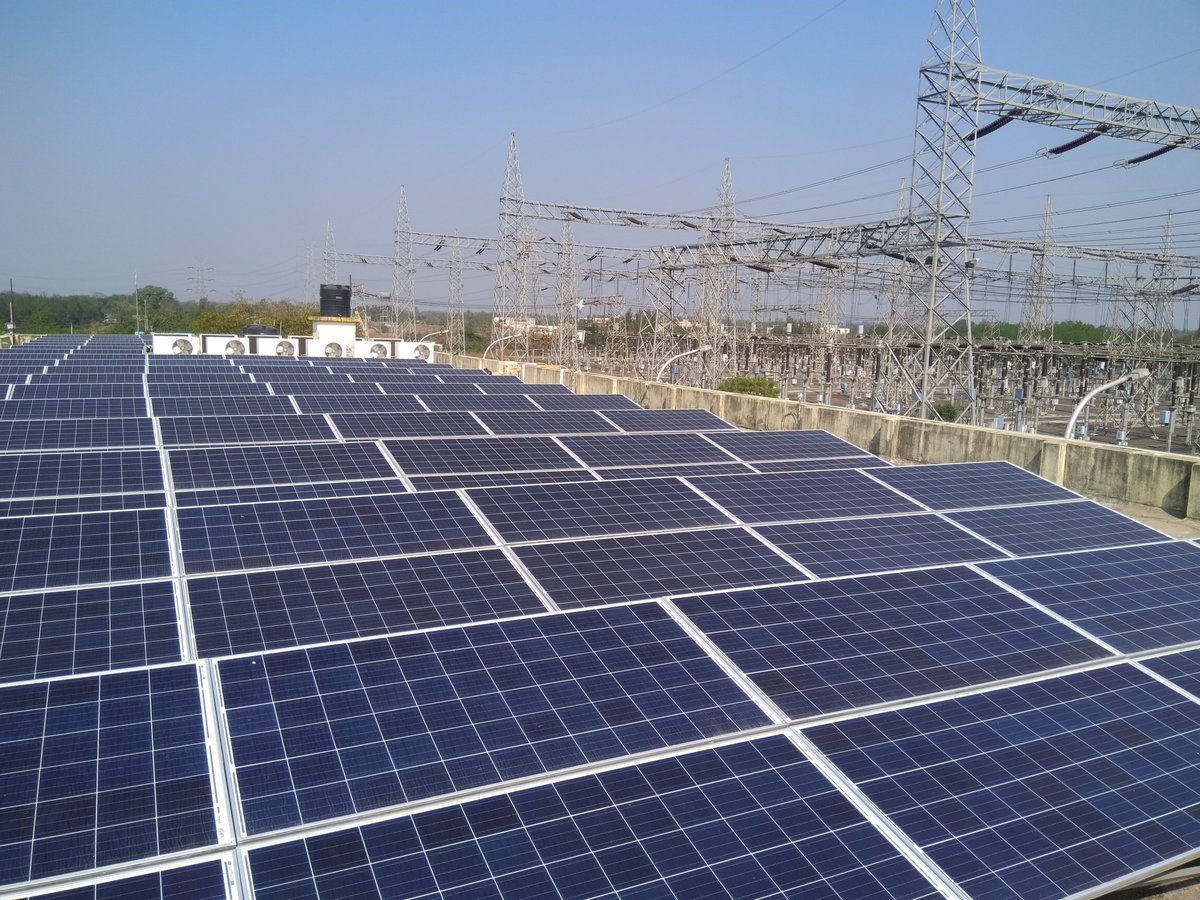 AdaniSolar's tweet image. Adani Solar recently installed and commissioned 80 KW rooftop in Power Grid Corporation of India Limited (@pgcilindia) in Vapi, Gujarat.

For #RooftopSolar modules inquiries, register your interest at bit.ly/36lUUEk.

#AdaniSolar #SolarEnergy #SolarPower