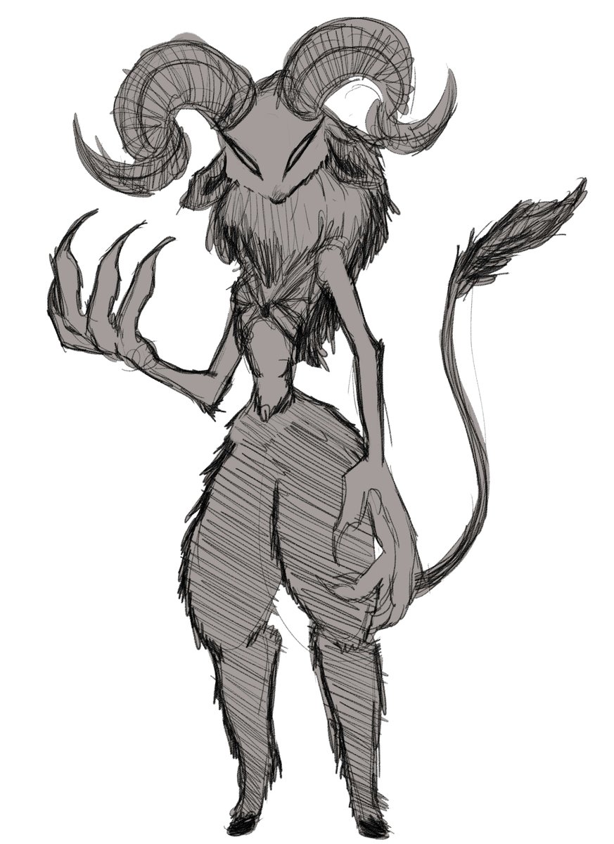 SUTONPIERO's tweet image. 🤡: everyone else: drawing fluff and/or lewds to brighten their spirits
me: what if Giggles went FULL DEMON MODE SOMEDAY? JUST A 10 FOOT GOAT BITCH--