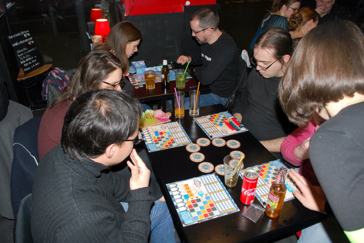 L'album photo de la #soireejeux au Plaza en date du 21/02/2020.  #j2s  #jds  #jeuxdesociete  #rouen  #seinemaritime  #tapas