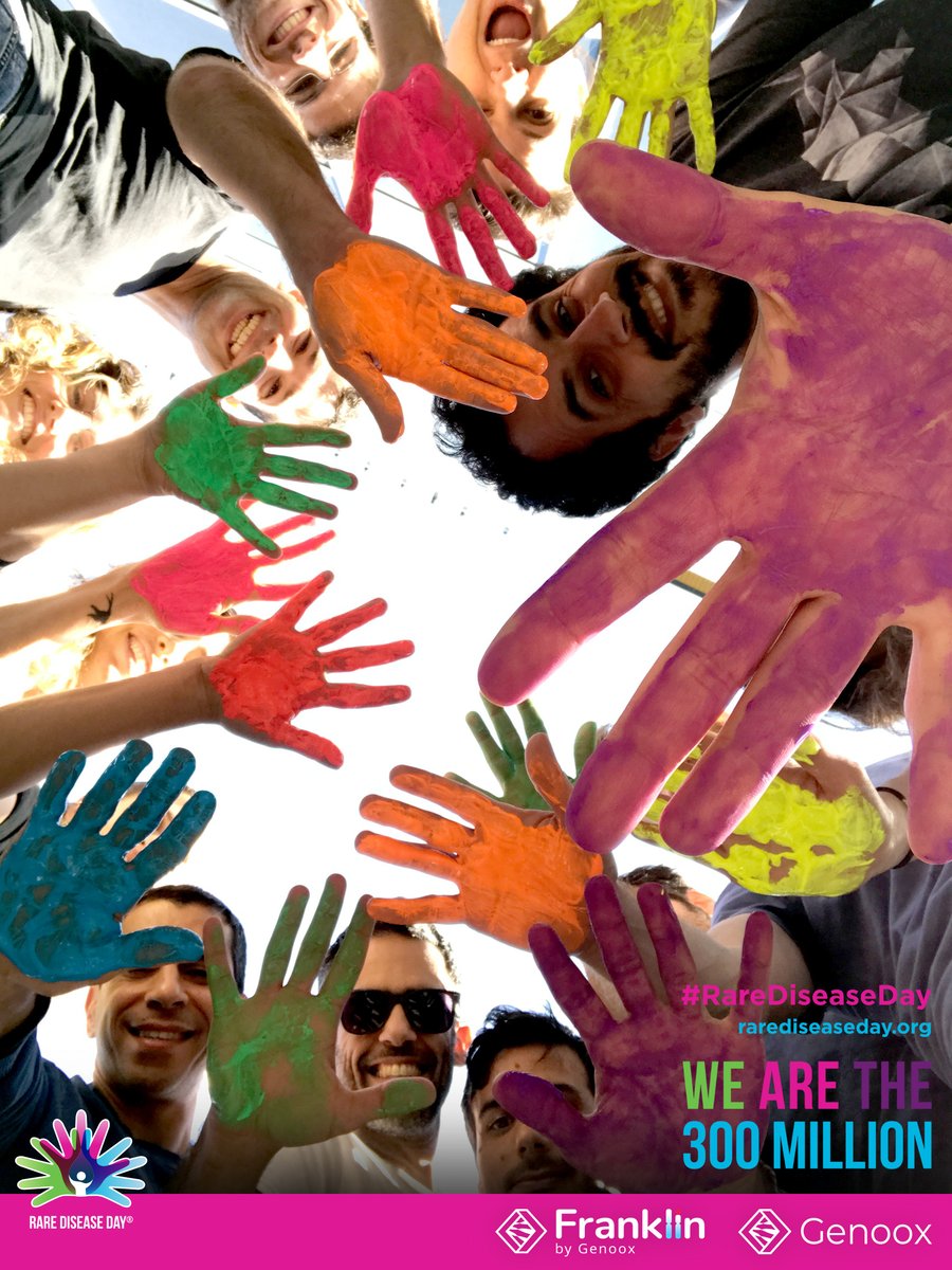 <a href="/GenooxTeam/">Genoox</a> is celebrating #Rarediseaseday!
WE ARE THE 300 MILLION!