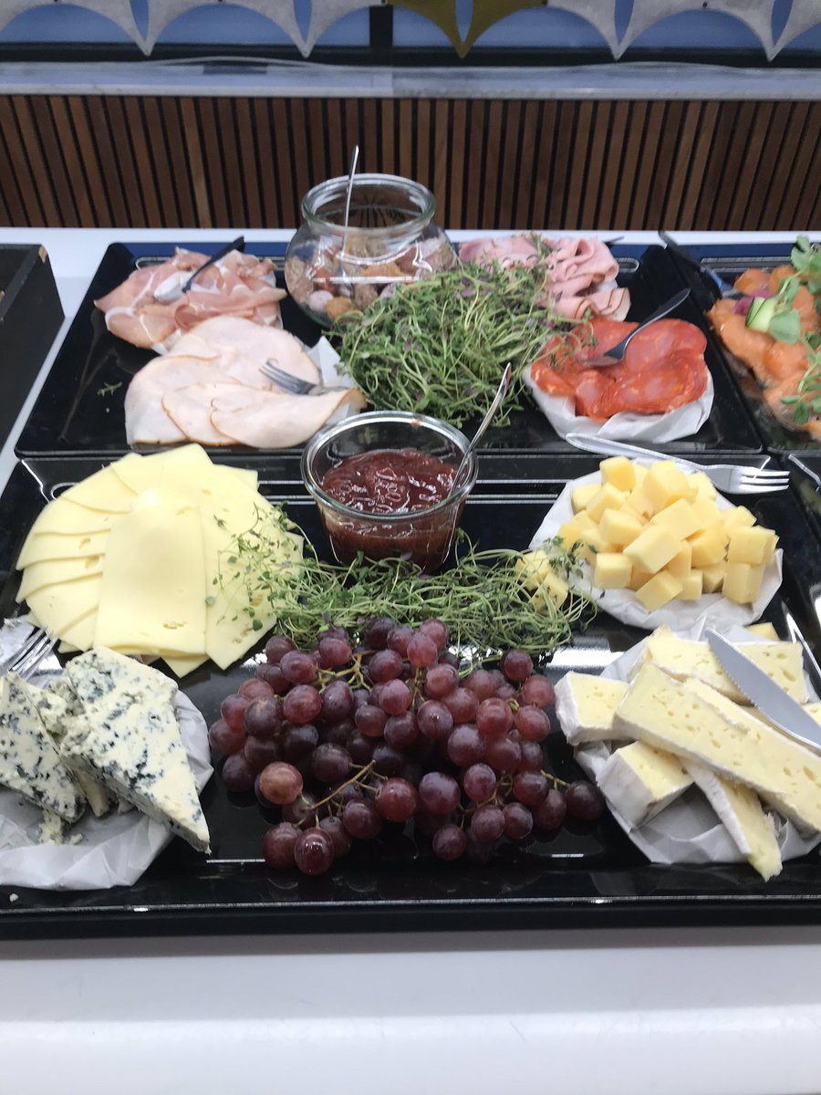 njr4004's tweet photo. The spread at #MSIgniteTheTour Copenhagen speaker room is speaking my language this morning #whattimeisitanyway? https://t.co/RbSFqtIT7W