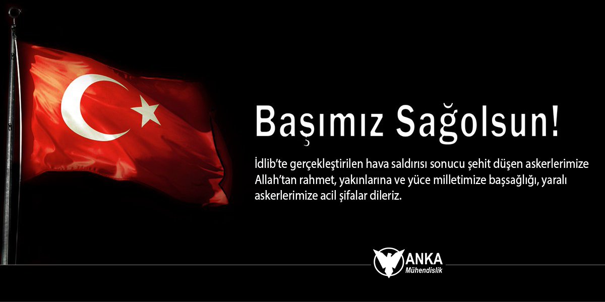 ankaelektrik's tweet photo. İdlib’te gerçekleştirilen hava saldırısı sonucu şehit düşen askerlerimize
Allah’tan rahmet, yakınlarına ve yüce milletimize başsağlığı, yaralı
askerlerimize acil şifalar dileriz.

#sehitlerimizvar #Turkey #İdlip https://t.co/c0YazSUixt