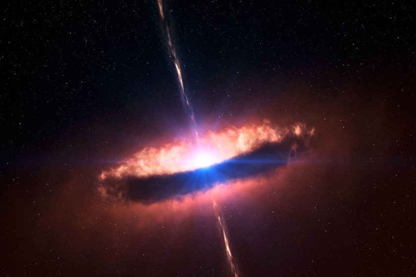 xataka's tweet photo. Acabamos de registrar la mayor explosión de la historia del Universo: tan colosal que tuvo el tamaño de 15 Vías Lácteas https://t.co/ouEPK3wsHs https://t.co/Bg53XNYmil