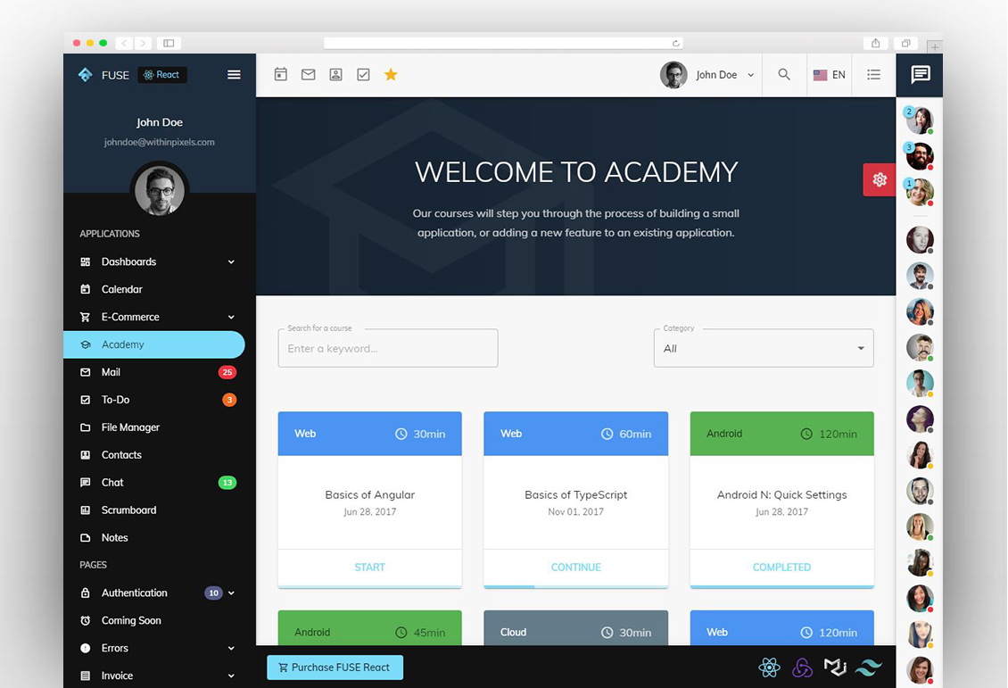 NewTemplatee's tweet photo. 12+ Best HTML Admin Website Templates 2020
Check it out: https://t.co/52z0JNYnci
#newtemplate #themeforest  #envato #nthemez #designthinking #adminWebsitetemplate #bootstrapdashboard #HTMLtemplates #htmladminwebtemplates #angularadmintemplate #reactadmintemplate https://t.co/OZXEF5mUXa