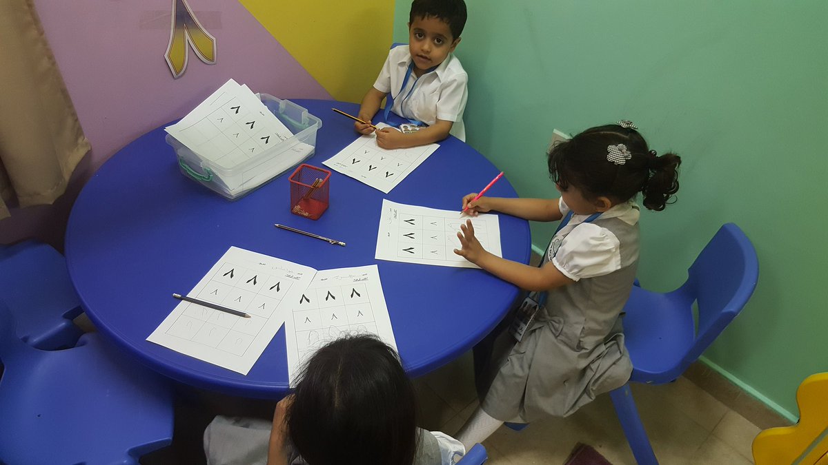 صف الروضه بركن الطفل