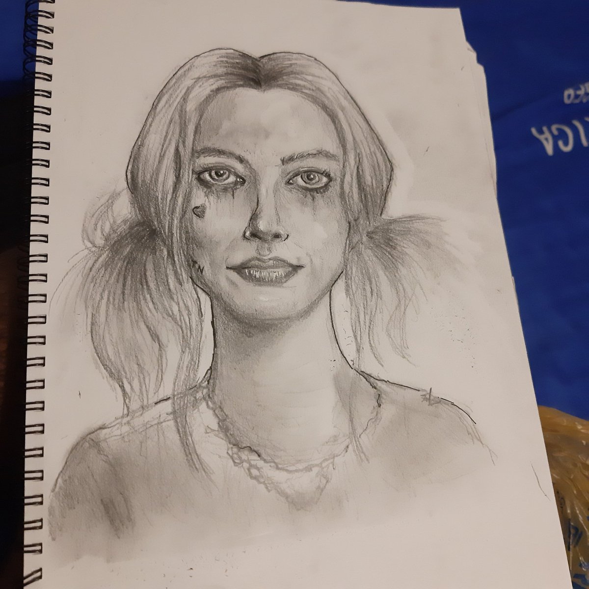 trishan_j's tweet photo. Did this sketch of @MargotRobbie from @birdsofpreywb 
.
.
.
#birdsofpreyfanart #MargotRobbie #birdsofpreyart #birdsofprey #HarleyQuinn #sketch #art https://t.co/I3Et5V1J5L