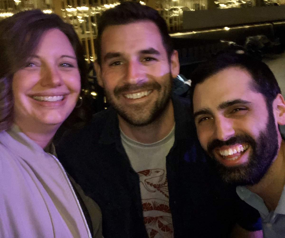Great evening with old and new friends closing out an awesome week of great science! #Phenome2020 <a href="/PatMorganSci/">Pat Morgan</a> <a href="/Bobbypaul86/">Bobby Koester</a> <a href="/AgeeCarroll/">April Agee Carroll</a> <a href="/URuizvera/">Ursula RuizVera</a>
