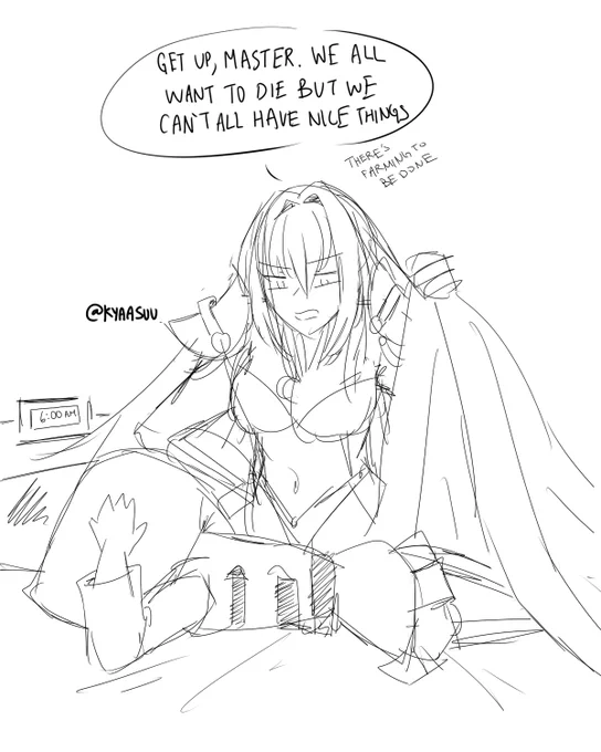 day 44: i need sleep 

#fgo #fatego 