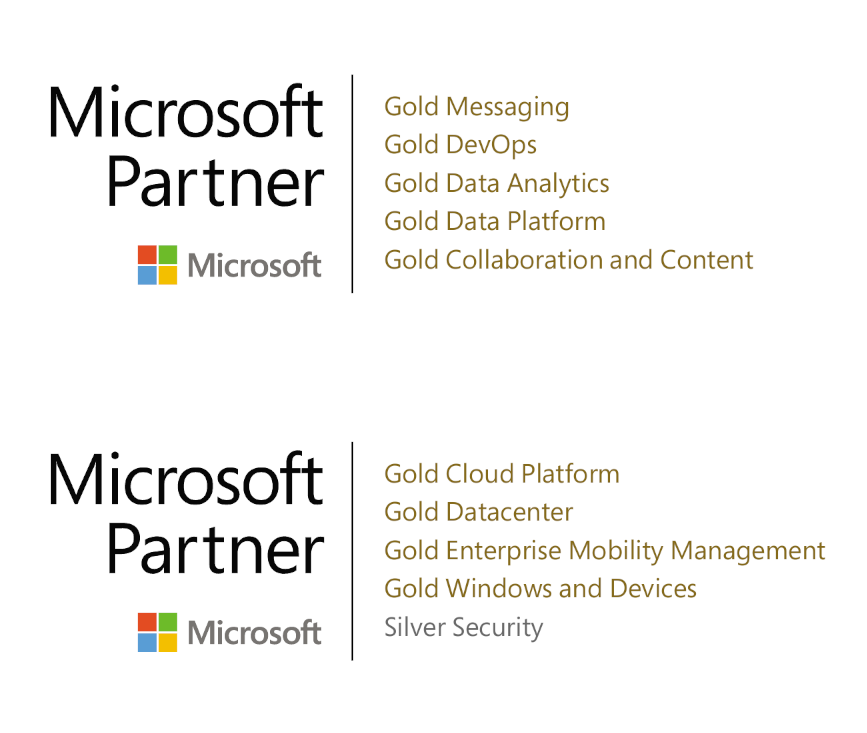 thinformatics's tweet image. #thinformatics ist wieder Microsoft Gold- und Silber-Partner!

Wir haben unsere Gold-und Silberkompetenzen als Microsoft Partner erfolgreich erneuern und erweitern können.

Danke an alle Kunden und Mitarbeiter, die uns diesen Partnerstatus zum wiederholten Male ermöglicht haben.