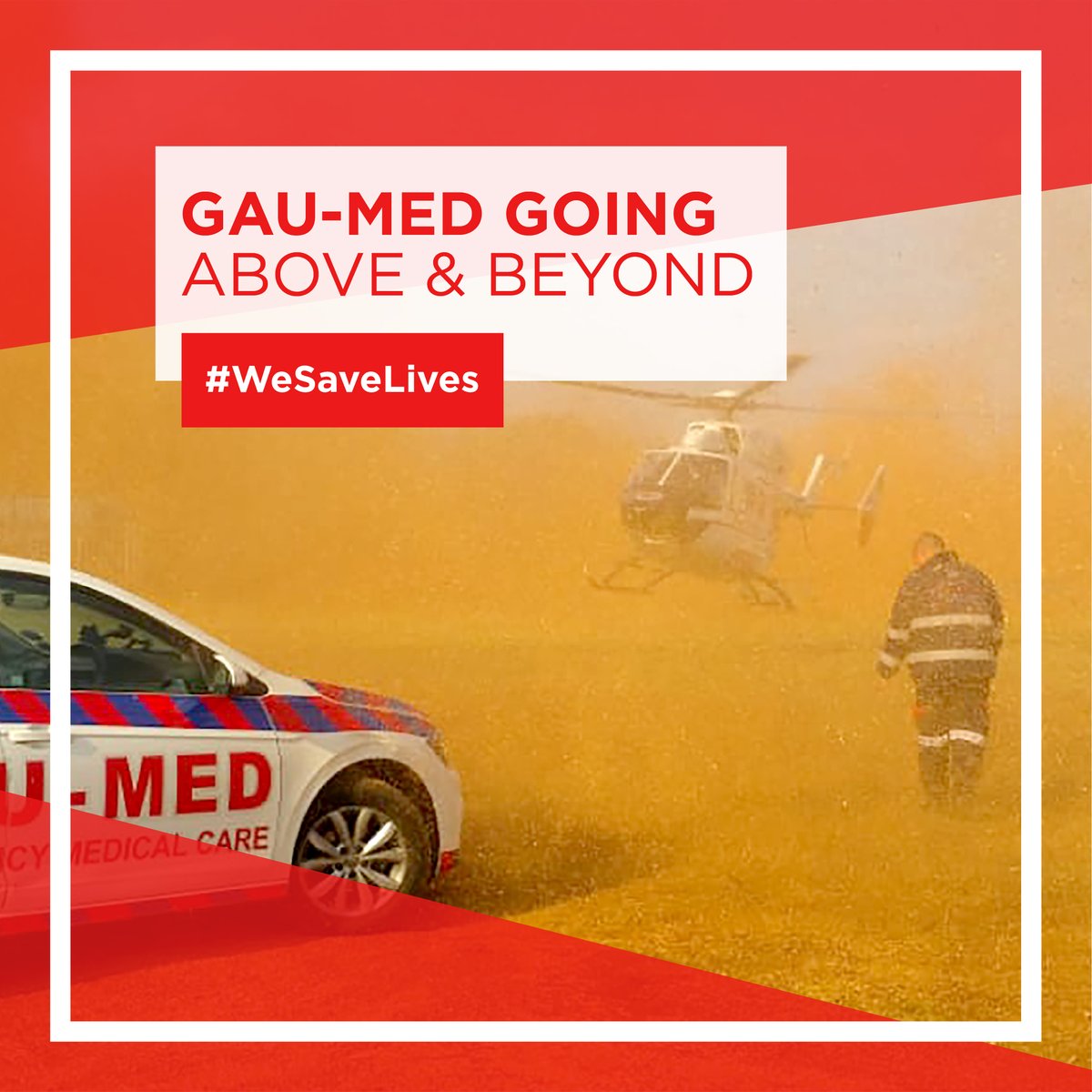 GauMed911's tweet photo. For on-site/event medical assistance, ambulances and first aid
training contant Gau-Med Emergency Services
24 HOUR EMERGENCY NUMBER 086 166 6618
https://t.co/d8Cat7L60Z

#GauMed #CommunityComesFirst #AboveAndBeyond https://t.co/d0bitOY9m1