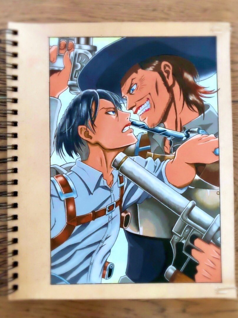 Are you a #AttackOnTitan fan? Its my favorite anime.. so I gave my all on this piece, hope you can give me a like and retweet ❤️❤️ 
#anime #otaku #animeart #fanart #drawing #pencils