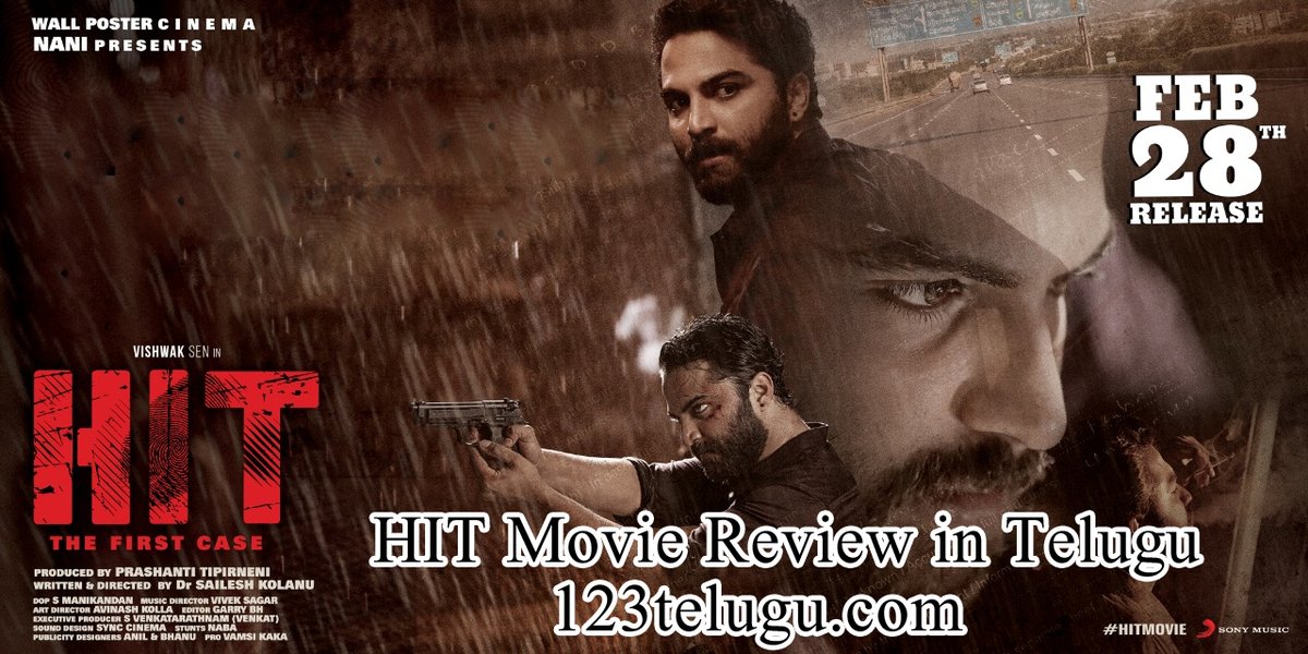 123telugu's tweet photo. సమీక్ష : హిట్ 

https://t.co/eGRDROAjlp

#HitMovie #HitMovieReview #VishwakSen #VivekSagar  #HitMovieDay #HitReview #Nani @iRuhaniSharma @NameisNani @walpostercinema  #HITonFeb28th #HITMovieInCinemas https://t.co/1r7SLuGOFP