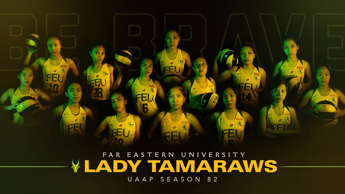 Introducing the FEU Women's Volleyball team for the #UAAPSeason82Volleyball #BeBrave #TamarawsALL 🔰🔰🔰