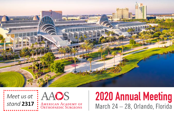 The American Academy of Orthopedic Surgeons (AAOS) 2020 Annual Meeting will take place in Orlando, Florida! At stand 2317 the Corbion team can guide you through the process of selecting the right resorbable polymers for your Medical Implant Devices.