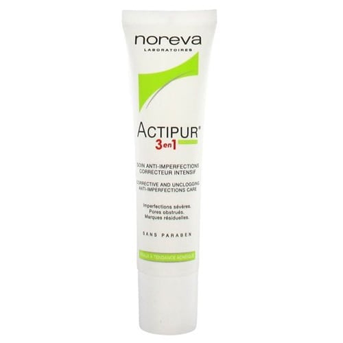 Our Actipur 3 in 1 acts on 3 levels:
- It promotes the removal of blackheads, reduces sebum secretion and limits the appearance of post-acne scarring.
- It limits bacterial proliferation and soothes inflamed areas 
- It offers a long-lasting matt finish.