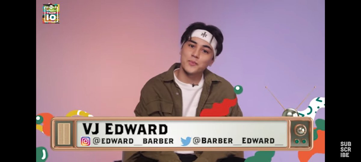 0xbebex0's tweet photo. Isang mapagpalang Araw sa atin lahat. Siksik liglig ang hatid sa atin ni @MYXphilippines salamat ho

VJ Edward with Ms. Moira
🔗https://t.co/NYwmTxk6Cv

Myx Daily Top 10
🔗https://t.co/jdlg65opVz

#VJEdwardBarberOnMYX
MORequest MeantToBe 

@Barber_Edward_ @maymayentrata07 https://t.co/PJkwg9E7Ci