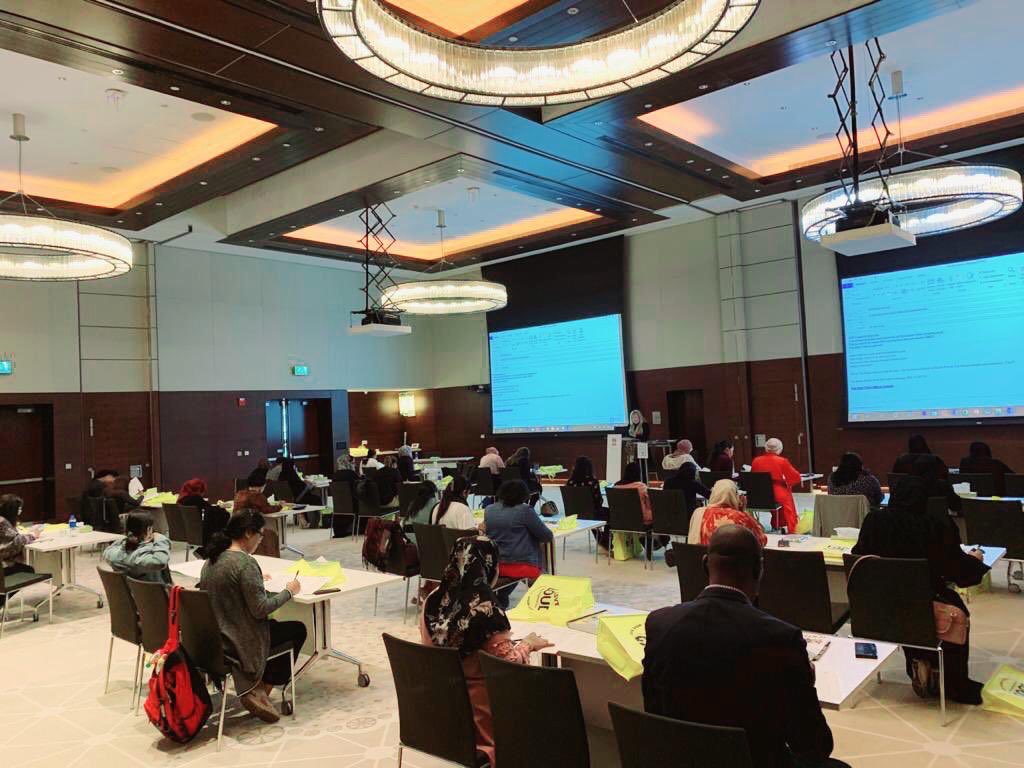 EmiratesSlp's tweet photo. The Emirates SLP Society in collaboration with Cleveland Clinic Abu Dhabi has kicked off the start of the Gold Standard Course in Treating Voice and Dysarthria in Parkinson's disease patients: LSVTLOUD
#ESLPS
#LSVTLOUD @lsvtglobal @ClevelandClinic #abudhabi #uae #dubai https://t.co/BAlH9DWhJ1