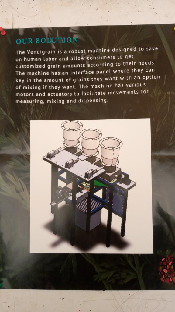 GymBandit1's tweet photo. #vendigrain #jkuatexpo https://t.co/v6OfaRBmuu