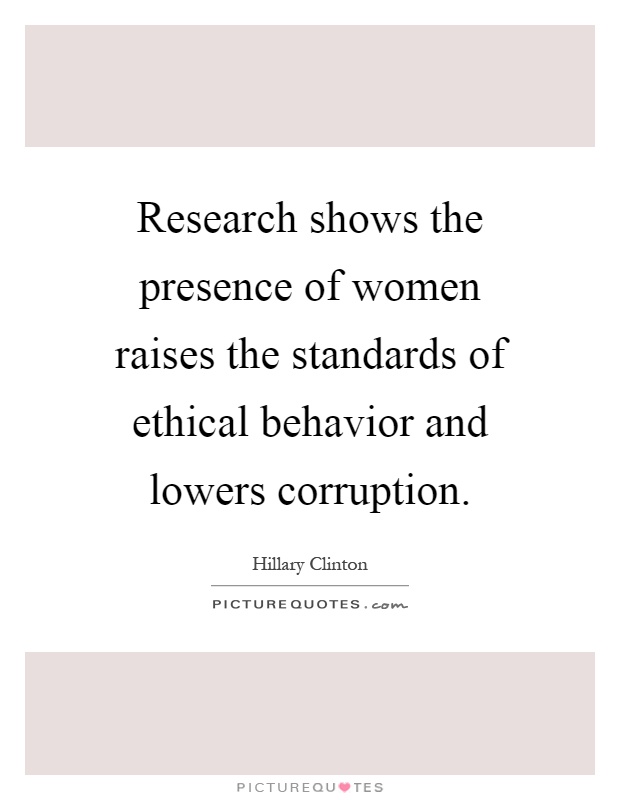 lifeflowbalance's tweet image. #QuoteoftheDay
‘Research shows the presence of women raises the standards of ethical behaviour and lowers corruption.’ Hilary Clinton
#EthicalIssues #EthicsMatters #SpeakUp #SpeakOut #LifeFlowBalance