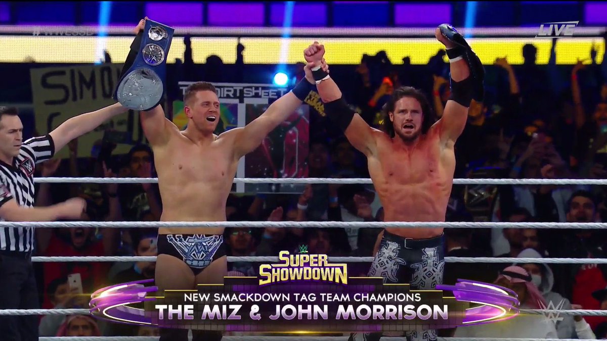 PWGGWeekly's tweet photo. The ONLY good thing about last night https://t.co/Fo4hPJ5z2C
