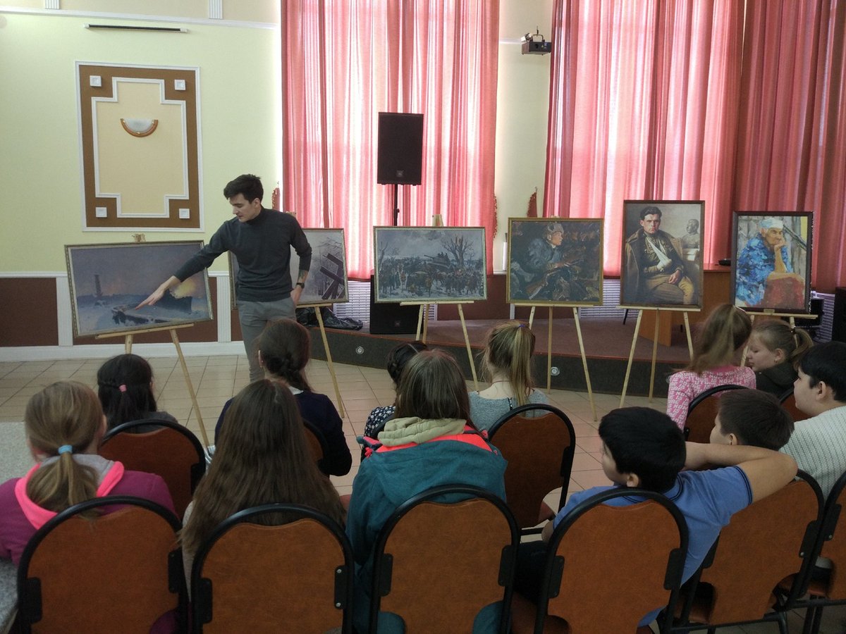 Научные сотрудники побывали в Нариманове и провели для детей мероприятие «Годы мужества и славы», посвящённое 75-ой годовщине Великой Победы agkg.ru/article.php?mo…