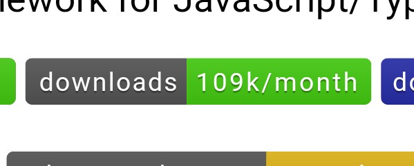 ndubien's tweet photo. π€© I'd have never thought that fast-check would ever reach that 100k monthly downloads one day. It seems that #PropertyBased #Testing is used more and more in the #JavaScript community https://t.co/Ud4schP1Ti