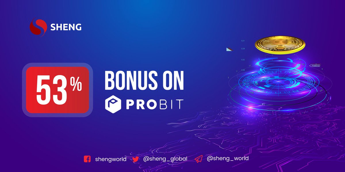 sheng_global's tweet photo. Do you know that our IEO is live and you can earn upto 53% as a bonus. Don't miss this chance of a life-time. Get your tokens today at https://t.co/mRzSdhkf1J
#Sheng #IEO #ICO #topieo #crypto #bestcrypto #ShengIEO #Shengtoken https://t.co/wThtyXajSg