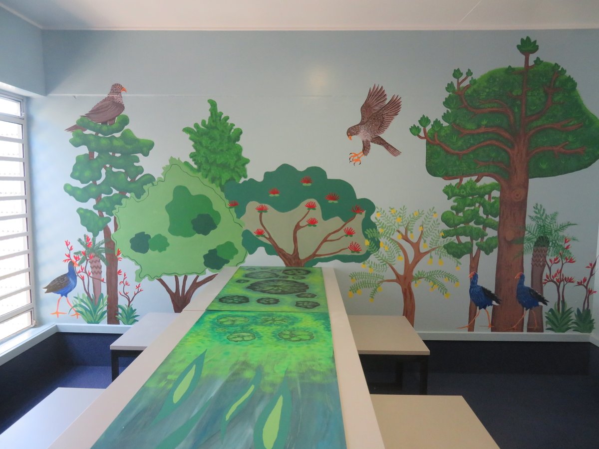 CorrectionsNZ's tweet photo. The visits centre at Hawkes Bay Regional Prison has been transformed as part of our Kea Project, designed to create a safe and welcoming space for children visiting a parent in prison. Great work from everyone involved! #ChildrensDayNZ https://t.co/te29vdnfxB