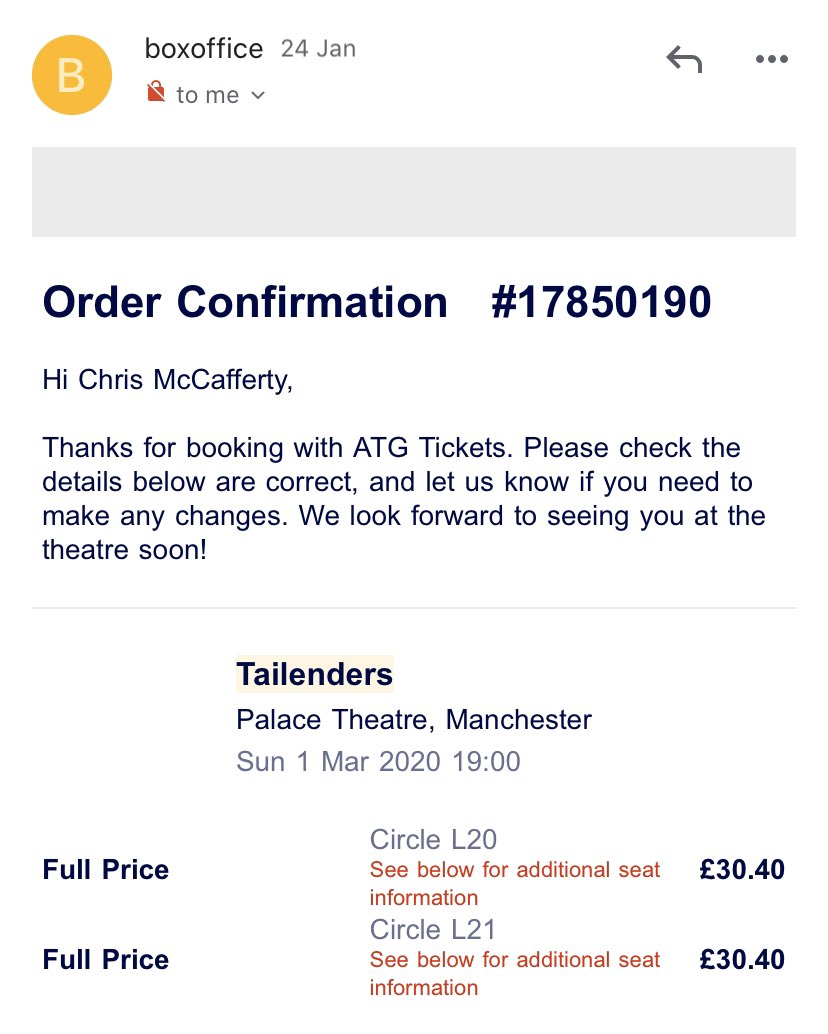 I have two tickets for the live #tailendersoftheworlduniteandtakeover show, gutted I can’t make it. DM me if interested. Email tickets. £60/pair. Sold as pair. Face value obvs.  <a href="/gregjames/">Greg James</a> <a href="/felixwhite/">Felix White</a> <a href="/jimmy9/">James Anderson</a> #gowell #Cricket