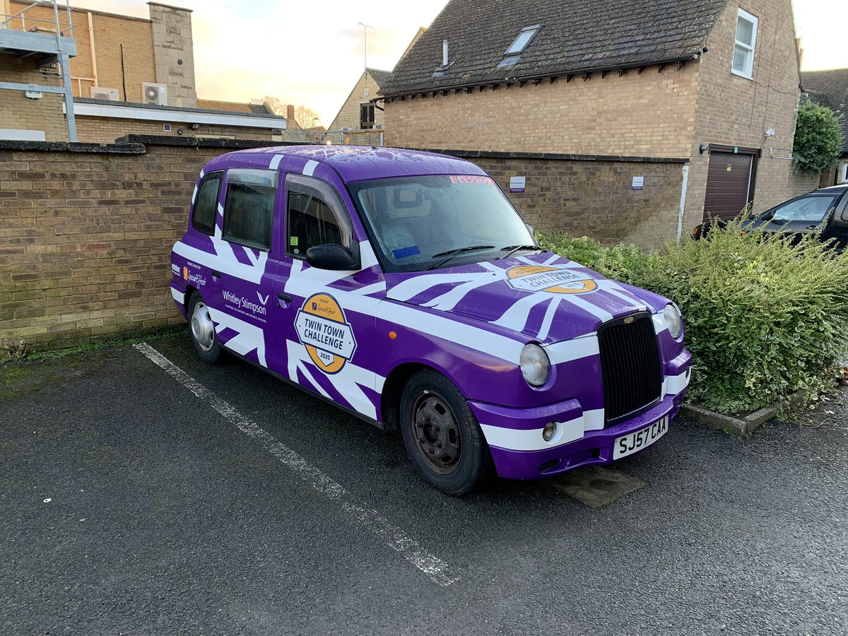 WSTTC2020's tweet photo. Huge thank you to @MediafleetLtd for the awesome job on the @WhitleyStimpson Taxi! @TwinTown20 @SpecialEffect #TwinTown20 https://t.co/FRUzACfjQt