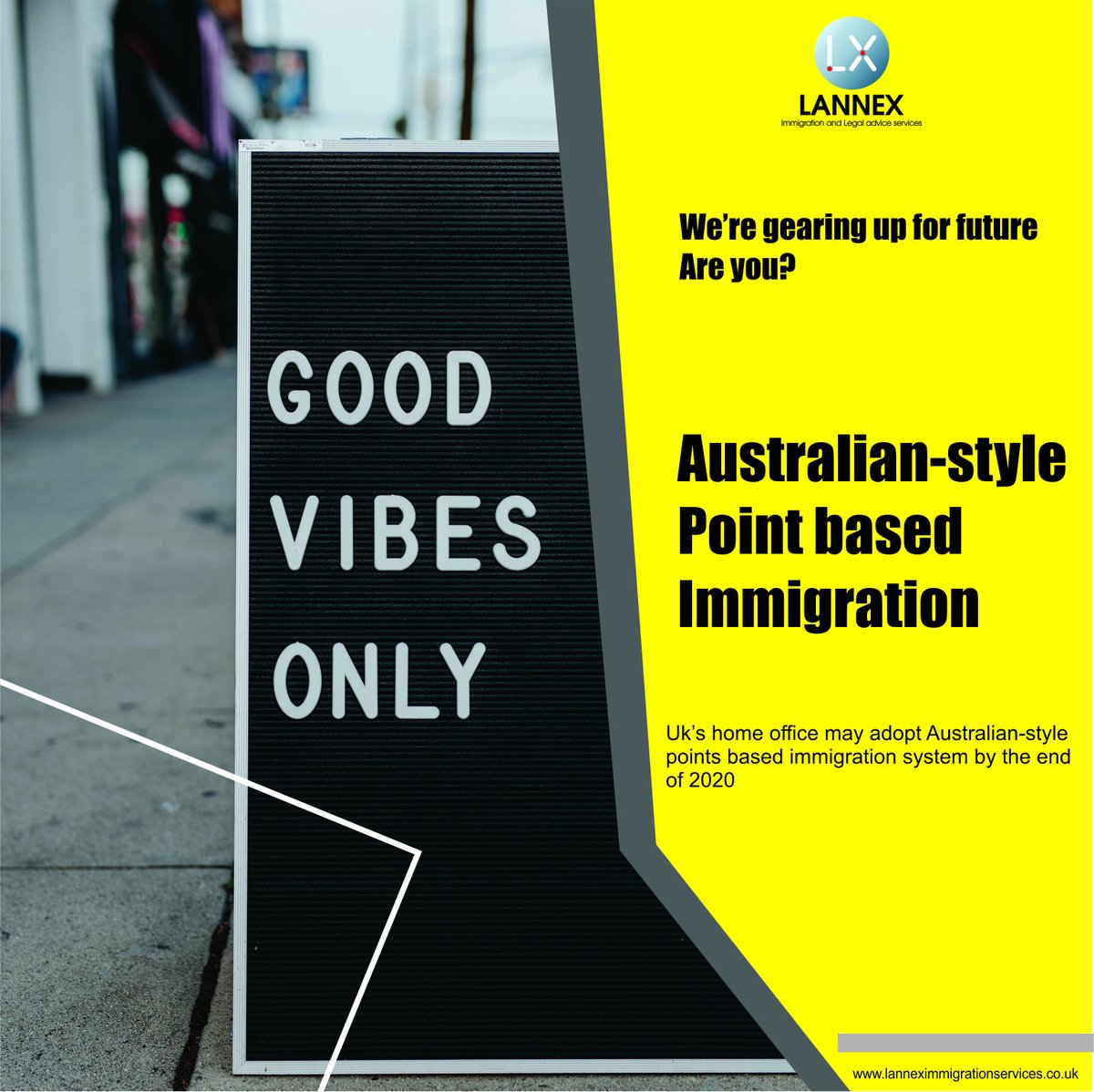 LANNEXIMMIGRAT1's tweet image. Secretary Home Office presses to move #UKImmigration system to #Australian-style #PointsBased immigration by the end of 2020. We are equally excited and passionate to help #YouGet a better and swift immigration under the new system and realize your dream of moving to UK.