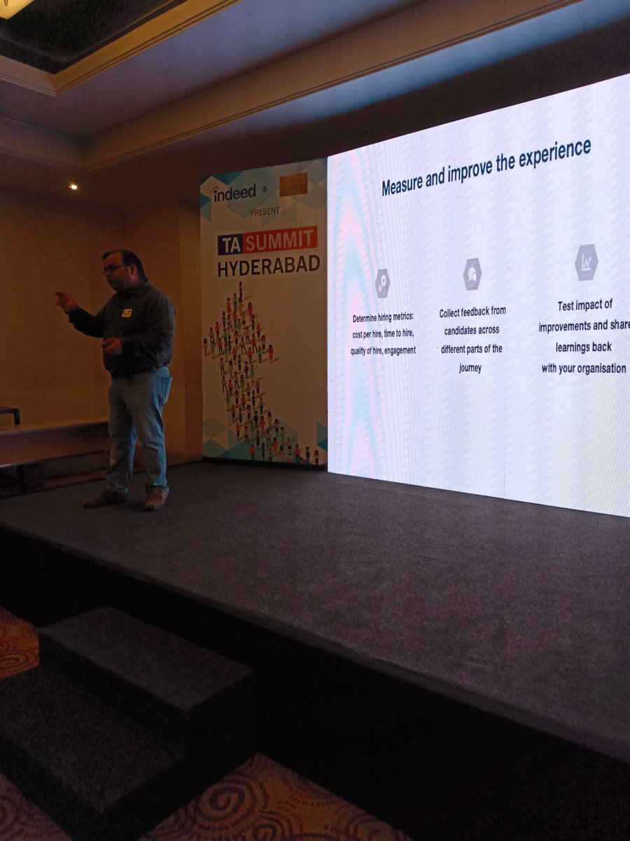 recruiting_adda's tweet photo. Tips to improve candidate experience shared at #TASummit by #sourcingadda and sponsored by #indeed @Indeed_India https://t.co/VjMUmwHBkw