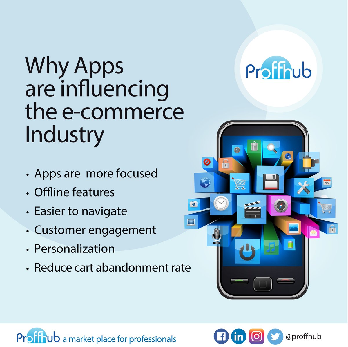 proffhub's tweet photo. Mobile Apps that are influencing the e-commerce Idustry

#mobileapps #mobileappsdevelopment #mobileappsg #mobileappsbuilder #mobileappsdesign #mobileappsmedia #mobileappsbuilderindonesia 
#Proffhub #MarketPlace #Professionals #digitalentrepreneur #onlineearnings #makemoneyonline https://t.co/e0SYsT70Hw