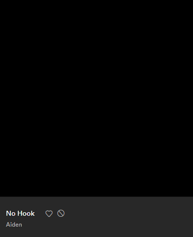 This week's example: this is, again, not the abuser-led goth/punk/emo band Aiden that I'm embarrassed to say I loved as a teenager. This is a rapper with the same name. They're not the same thing.