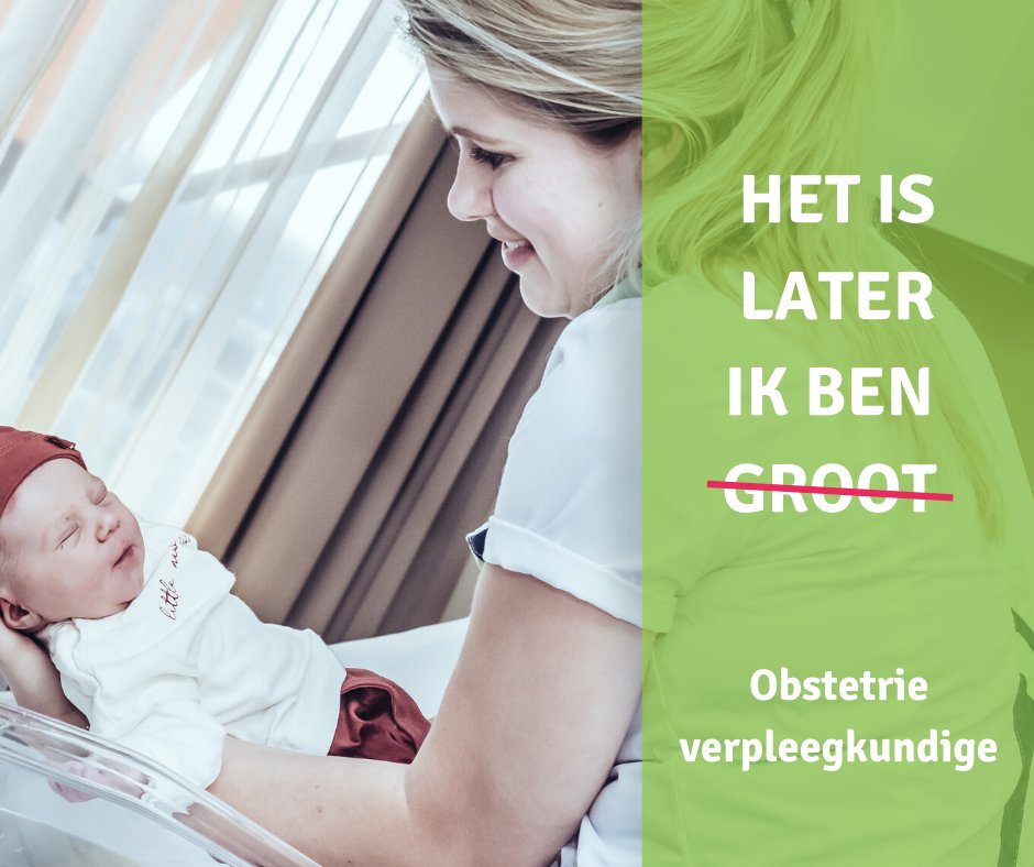 Manouk koos voor de BBL-studie #MBO-VP aan <a href="/ROCLeiden/">ROC Leiden</a>. "In <a href="/LUMC_Leiden/">LUMC Leiden</a> werd ik verliefd op de #kraamafdeling. Ik koos daarom voor de studie #obstetrieverpleegkundige @ErasmusAcademie en binnen  <a href="/Ikazia/">Ikazia Ziekenhuis</a>. #Zorg rondom #zwangerschap is ontzettend bijzonder.” bit.ly/2HjlILt