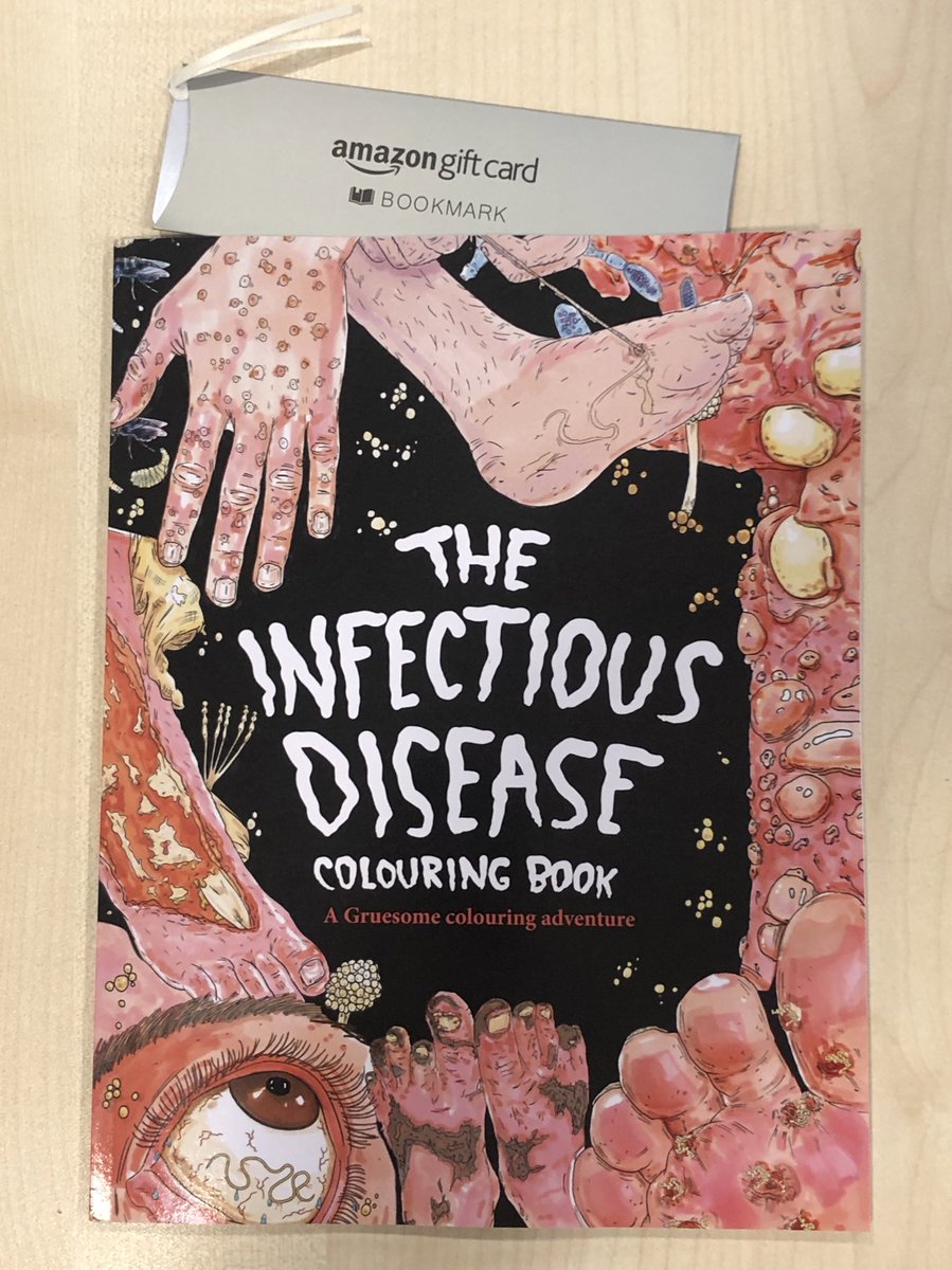 StevenJDunn's tweet photo. Winner of tweet of the week is @DrRachelFloyd - who took the advice of @alanmcn1 that Twitter really engages with a good swear word or two.
Congrats Rachel! Hope you enjoy colouring in some disgusting things in this monster #AMGD2020 https://t.co/AZhmdIfzqA