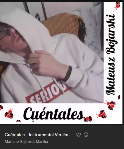 This week's second example: this is not UK pop-punk kids Martha. This is some simple keyboard lines that sound a bit like The Sims. It's quite different.