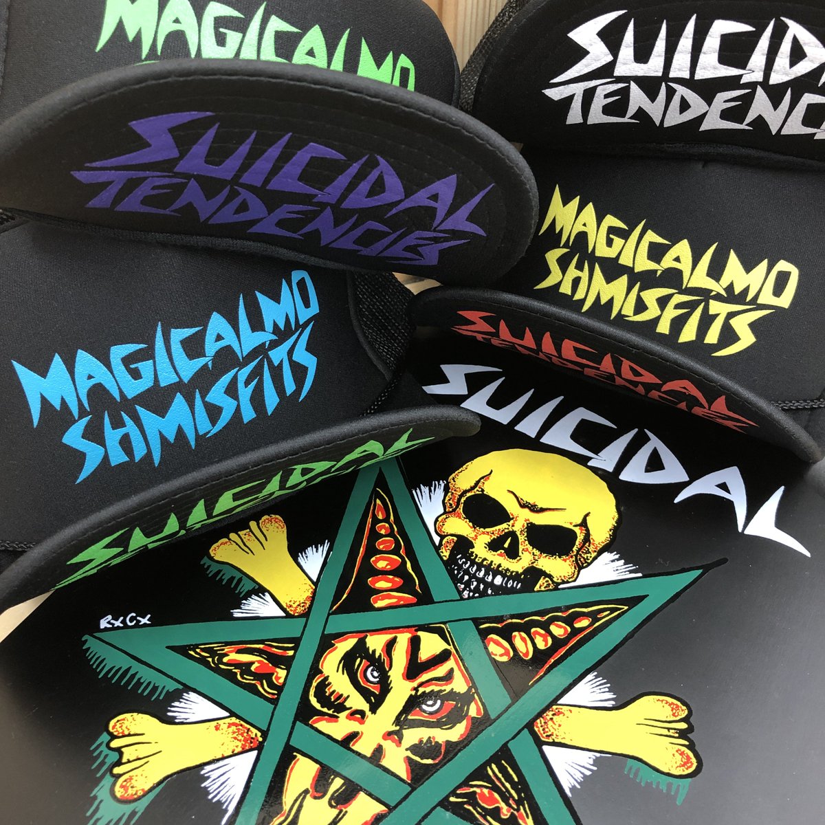 MxMxM_MUNCHIES's tweet photo. SUICIDAL TENDENCIES x MxMxM “MAGICAL TENDENCIES” MESH CAP 🧢🛹✨
👉 https://t.co/8QMosuU1iq
#SuicidalTendencies
#SUICIDAL #STAYCYCO #mxmxm https://t.co/weJJVTB2aQ