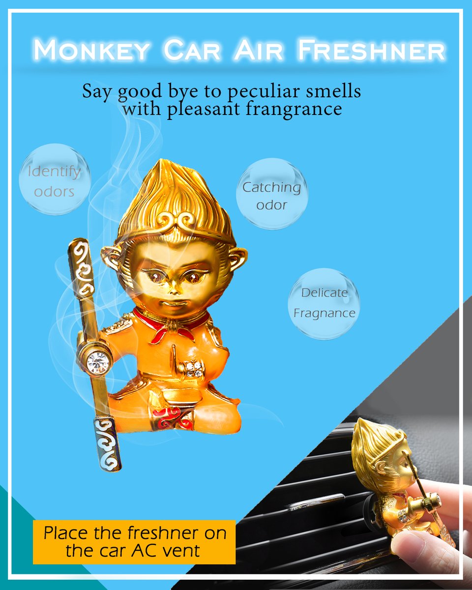 LThikhai's tweet photo. Hot Sale
Car Air Freshner in monkey shape
Available On
Amazon=https://t.co/e4Zz6O78uF
Flipkart=https://t.co/jbBM9zKelN
#car #carfreshener #carfresh #carfreshner #likeforlikes #like4likes #likeforfollow #likeforlikeback #comment #comment4comment #commentforcomment #share https://t.co/awDmZ1rx5H