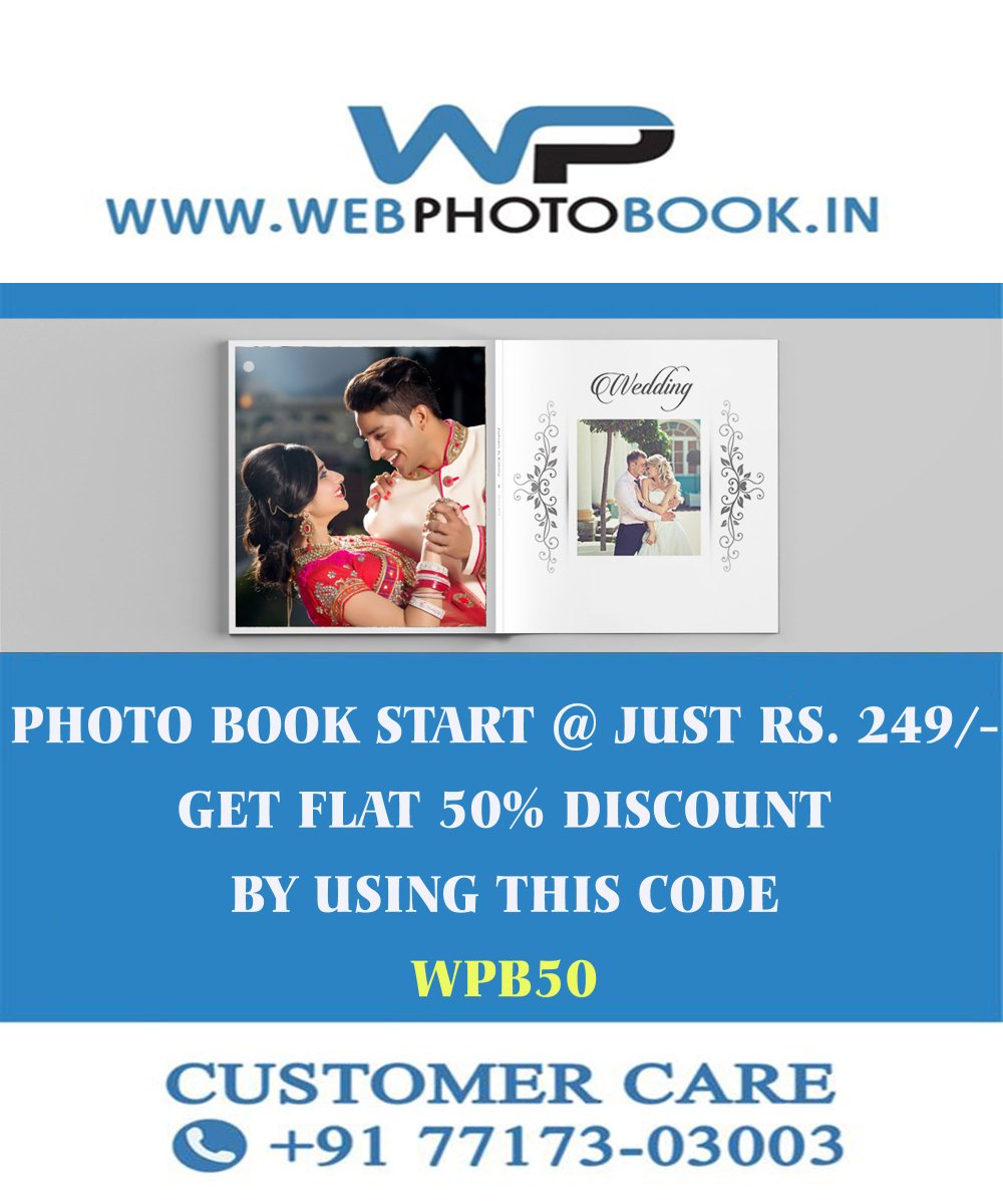 WebPhotobook's tweet photo. Make your personalized Photo Book from your smart phone 📱
Visit Us -
Web Photobook
🌐 - https://t.co/EZQYLceVxV
📧 - webphotonew@gmail.com
📞 - 77173-03003
#PhotoBook #PhotoPrints #photomugs #webphotobook #mugs #gifting #onlinegifting #PhotoAlbum #CustomizedPhoto https://t.co/OOBzJFyQaI