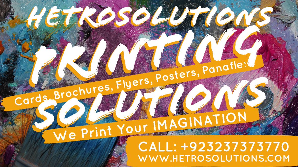 HetroSolutions's tweet photo. Hetro Solutions Printing Solutions
Solutions of all your business printings.
#hetrosolutions #Printing #solutions #cards #flyers #posters and more... https://t.co/0XyjAvZhh6