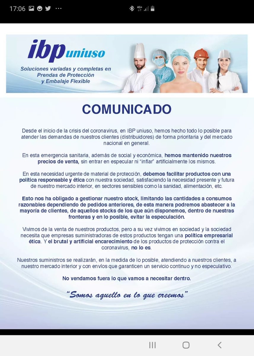Empresario de raza,vocación solidaria y ahora demostración de ética y responsabilidad,me quito el sombrero ante Francis Blanco y su magnífico equipo de IBP Uniuso e ⁦<a href="/IBPTenis/">IBP Tenis</a>⁩,👏👏👏