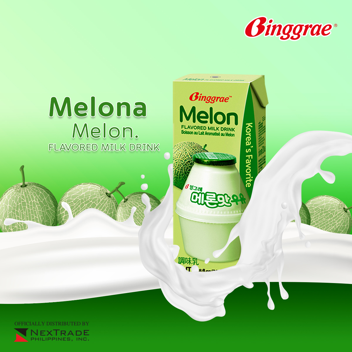 binggraeph's tweet photo. I'm lovin', I'm sippin', I'm drinkin' it up ๐โจ
#MelonaMilk
#MelonaMelon
#BinggraePh
#NextradePh https://t.co/DxBMikDvsL