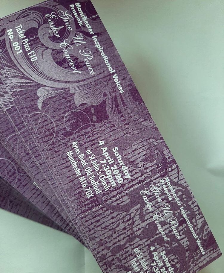 MIVsings's tweet photo. Have you got your ticket yet??? To purchase tickets for our Easter concert โGive Us Peaceโ please see our link in bio for more information ๐ #Easter #concert #giveuspeace #mcr #manchester #thingstodo #manchesterinspirationalvoices #thingstodomanchester #thingstodomcr #gospel https://t.co/IKxl6S519c