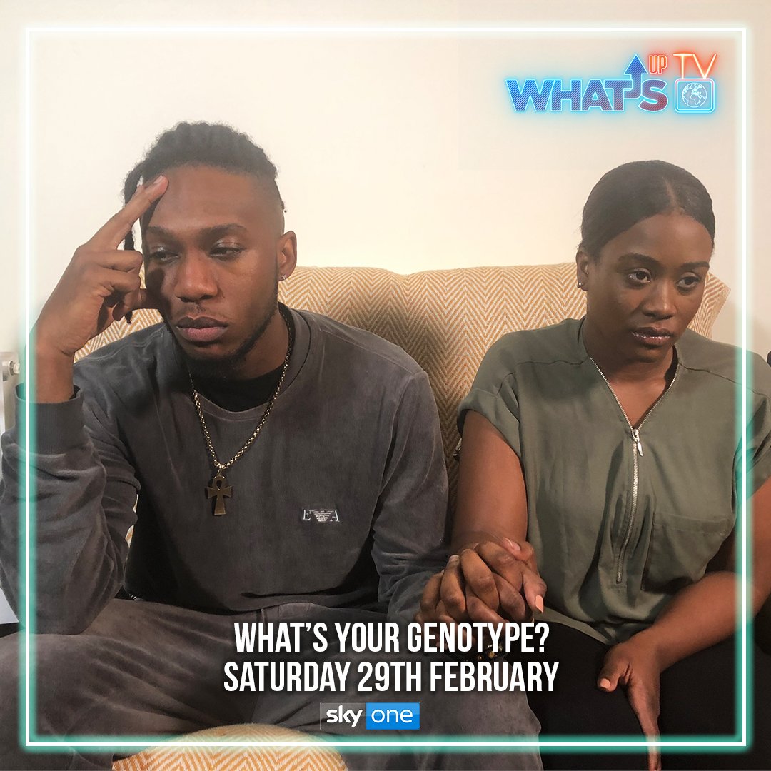 WhatsUpTvUK's tweet image. Tomorrow's episode closes with a meaningful ending about how your genotype can play a big part of your relationship! Tune in this Saturday at 10am, on @skytv. 

#genotype #genotypetesting #sicklecell #sicklecelltrait #sicklecellawareness #relationship #marriage #whatsuptv #skyone