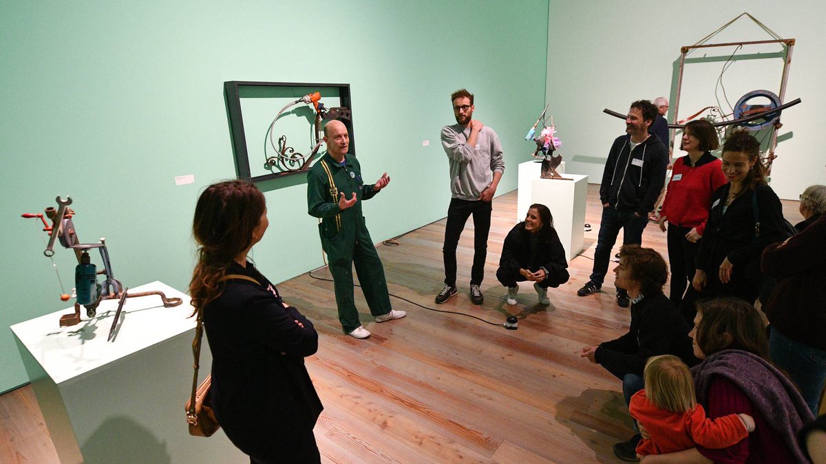 letsmuseeum's tweet photo. Eine spannende Reise in das Mindset von Jean Tinguely. Dieses Wochenende SA und SO mit Schauspieler und Performer Simon Grossenbacher. Infos: https://t.co/FmCtuZ9qQA 
#basel #tinguely #museum #veranstaltung #baselcity @proinnerstadt @baseltourism https://t.co/qbg6jmRmiS