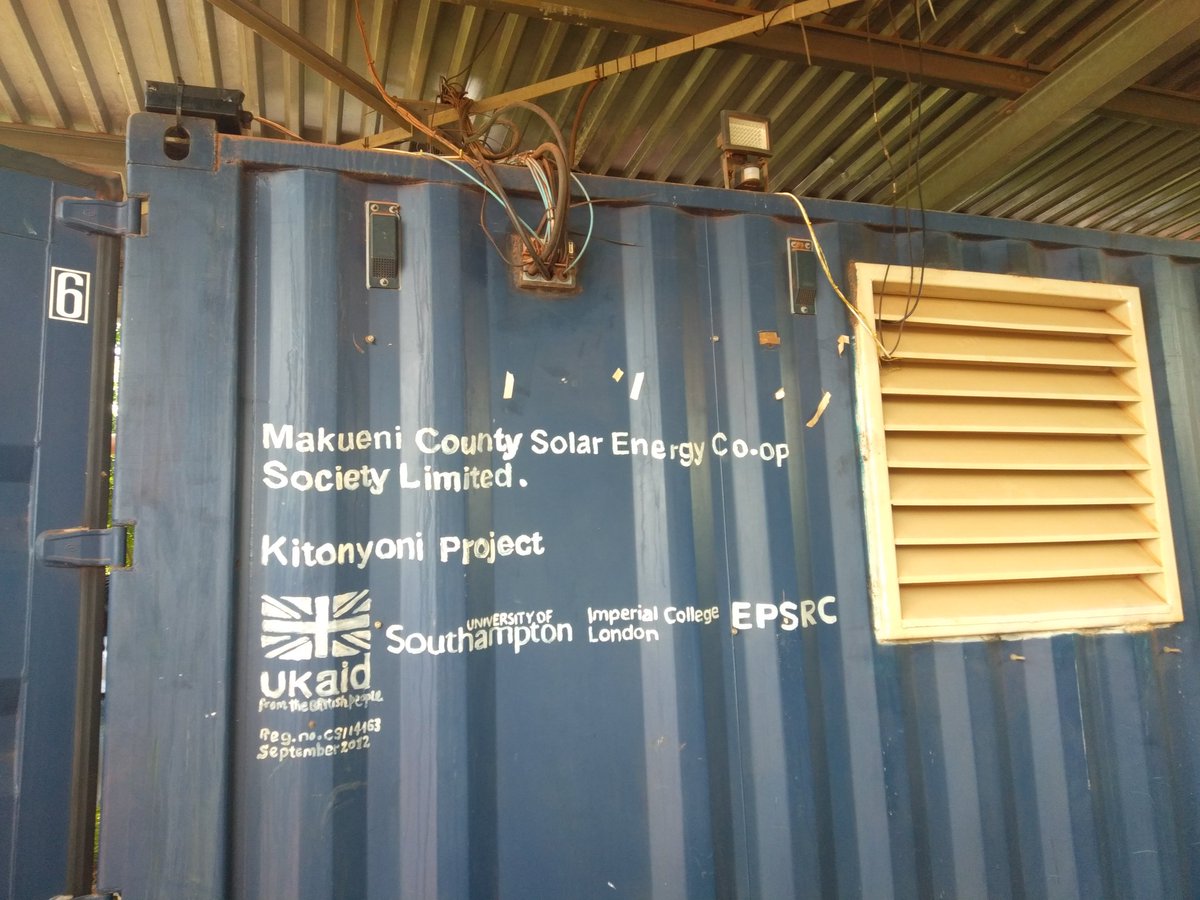 delphinenyabo12's tweet photo. Kitonyoni site visit, a #minigrid using #solar #PV in makueni county. this #site visit helps us to #collectdata for #demand and #profile.
this is one of the #Energy4Development projects which I am #partof.
#SDG7
#accesstoreliableenergy
#minigrids
#minigriddesign https://t.co/W8U1c0LPPQ