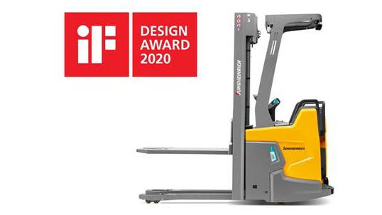 zoneindustrie's tweet photo. Le #gerbeur électrique compact ERC 216zi de Jungheinrich remporte le prestigieux iF Design Award https://t.co/Y7ojqMsgMP @JungheinrichAG @reddot https://t.co/LTCAkd6vZK