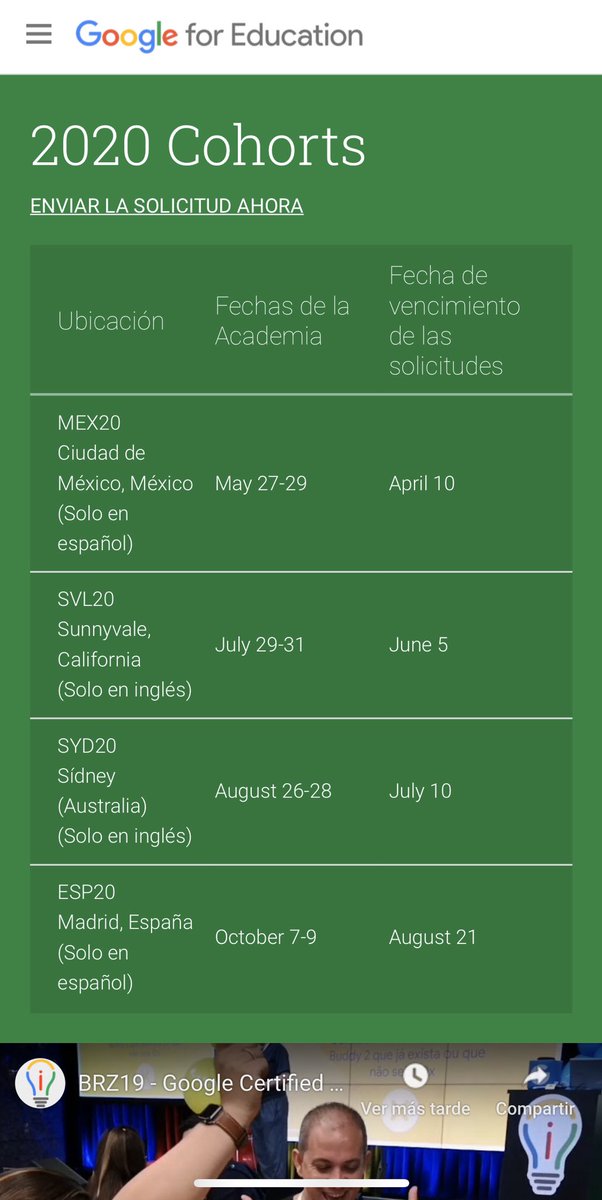 💡🎥Trabajando en mi candidatura para entrar en la Academia de Innovadores de <a href="/GoogleForEdu/">Google for Education</a>. 💡 <a href="/GEGSpain/">GEG Spain</a> <a href="/GsuiteC/">GSuite Canarias</a> <a href="/GonzaloETC/">Gonzalo Romero</a>